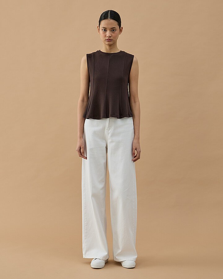 Süprem Kuplu Kolsuz Body Kahve - Aybikestil (1)