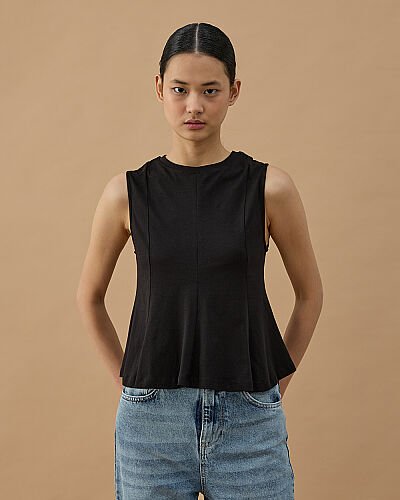 Süprem Kuplu Kolsuz Body Siyah - Aybikestil