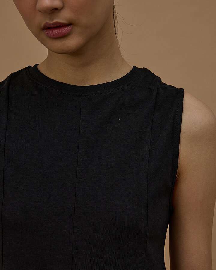 Süprem Kuplu Kolsuz Body Siyah - Aybikestil (1)