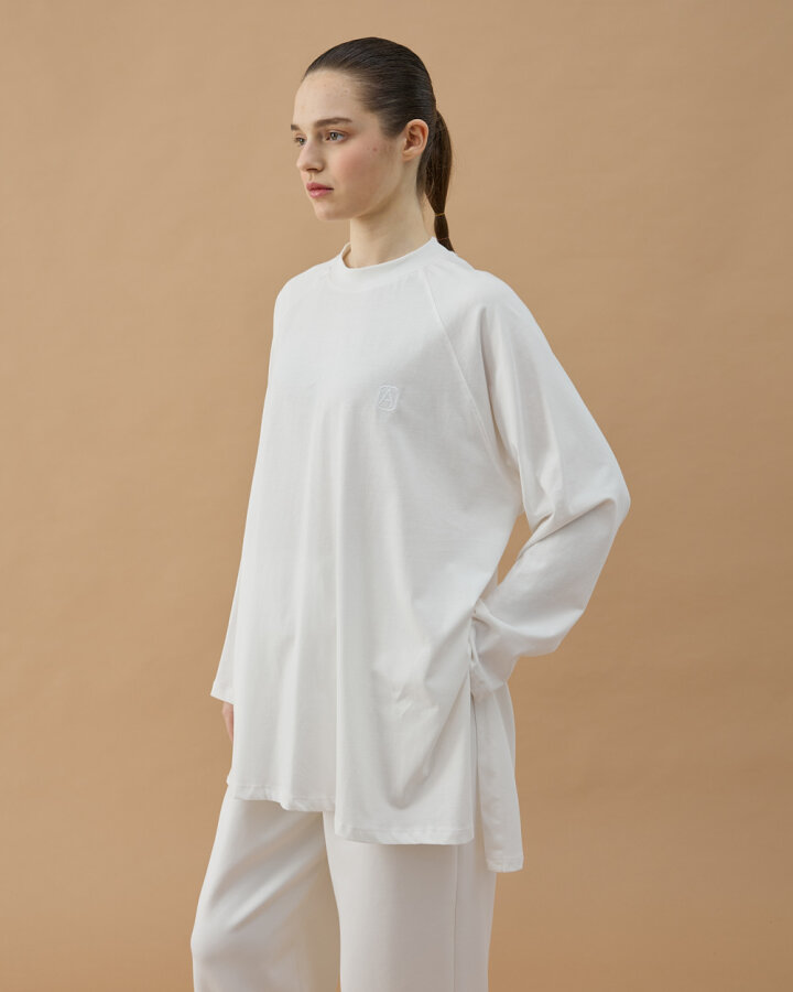 Süprem Relax Bluz Ekru - Aybikestil (1)