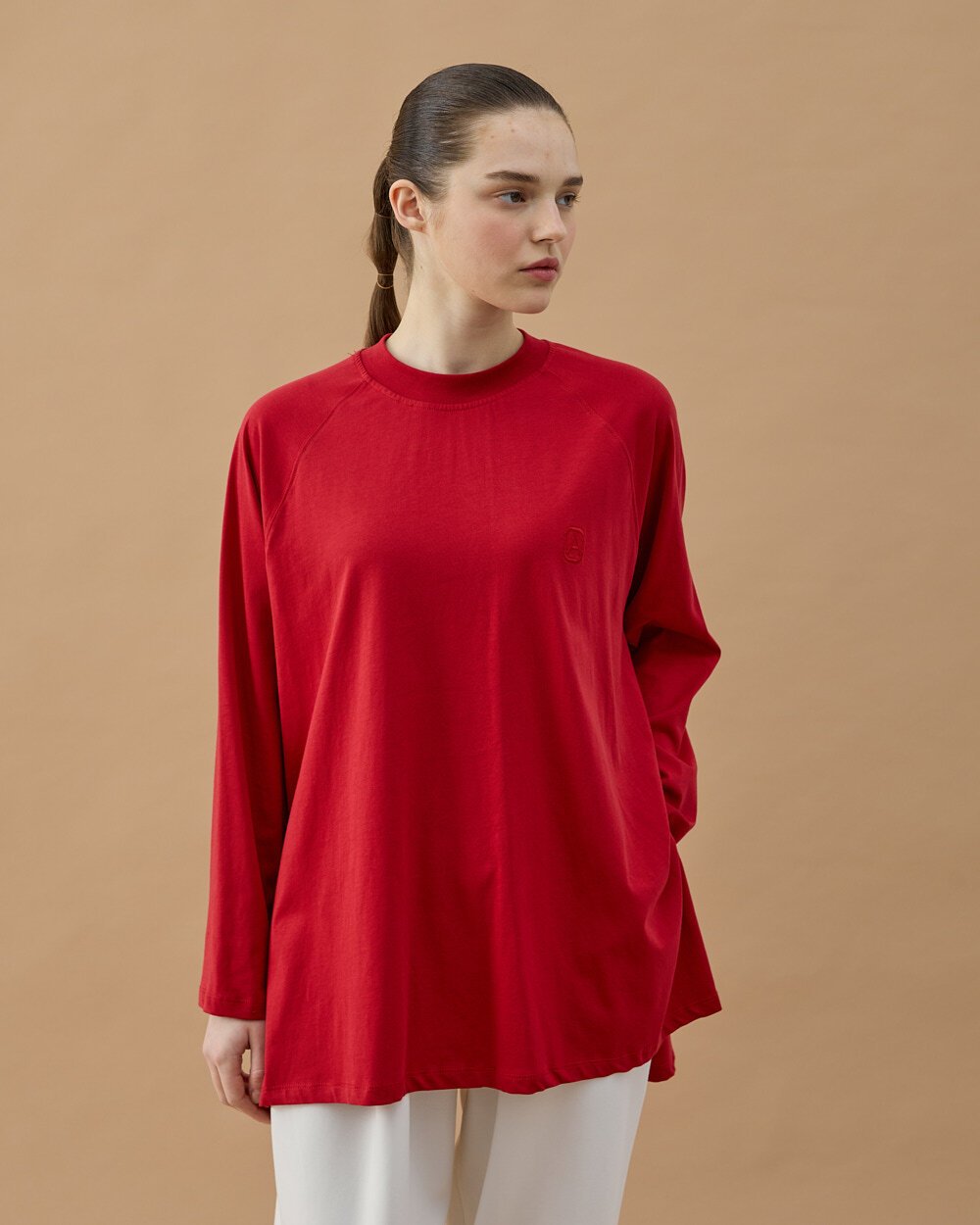 Süprem Relax Bluz Kırmızı - Aybikestil