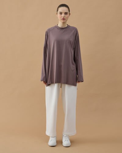 Süprem Relax Bluz Menekşe - Aybikestil (1)