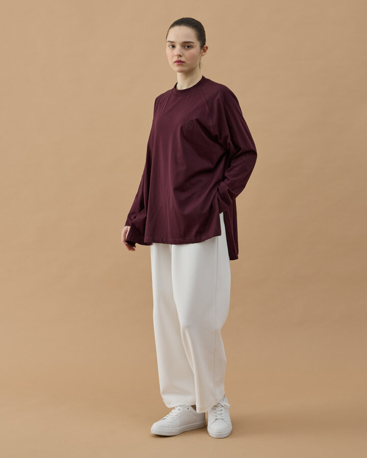 Süprem Relax Bluz Mürdüm - Aybikestil (1)