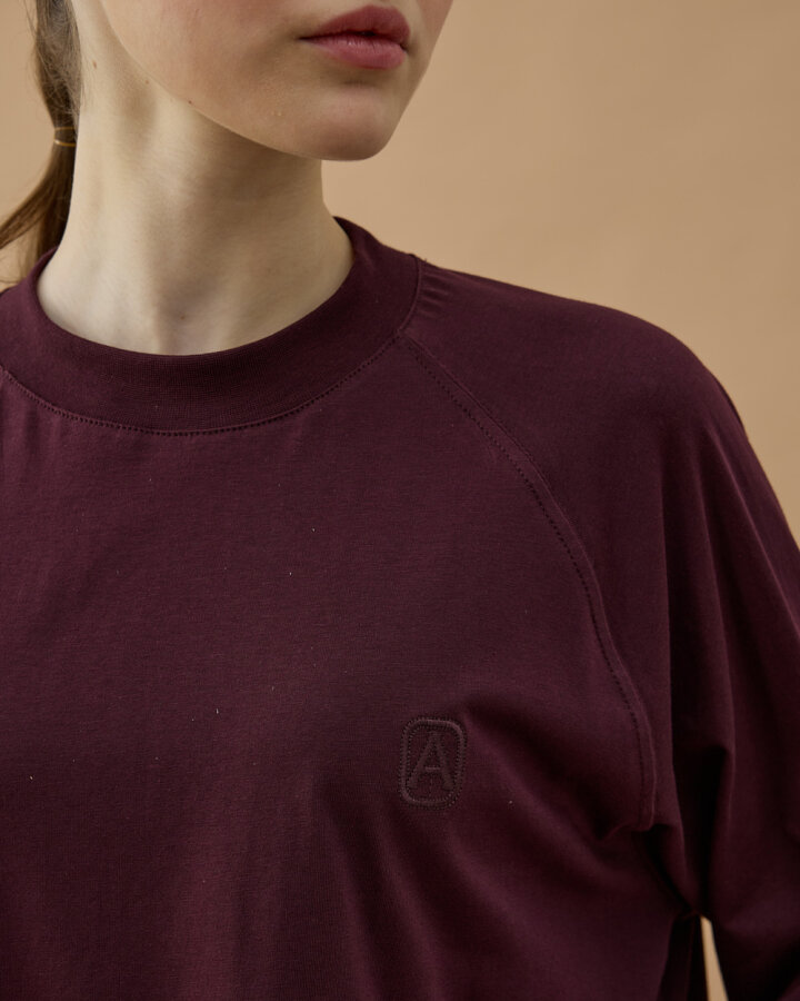 Süprem Relax Bluz Mürdüm - Aybikestil (1)