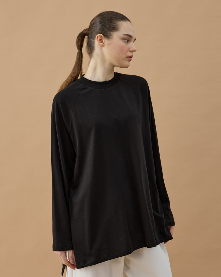 Süprem Relax Bluz Siyah - Aybikestil (1)