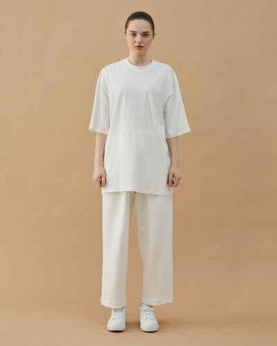 Süprem Smart Tshirt Ekru - Aybikestil (1)