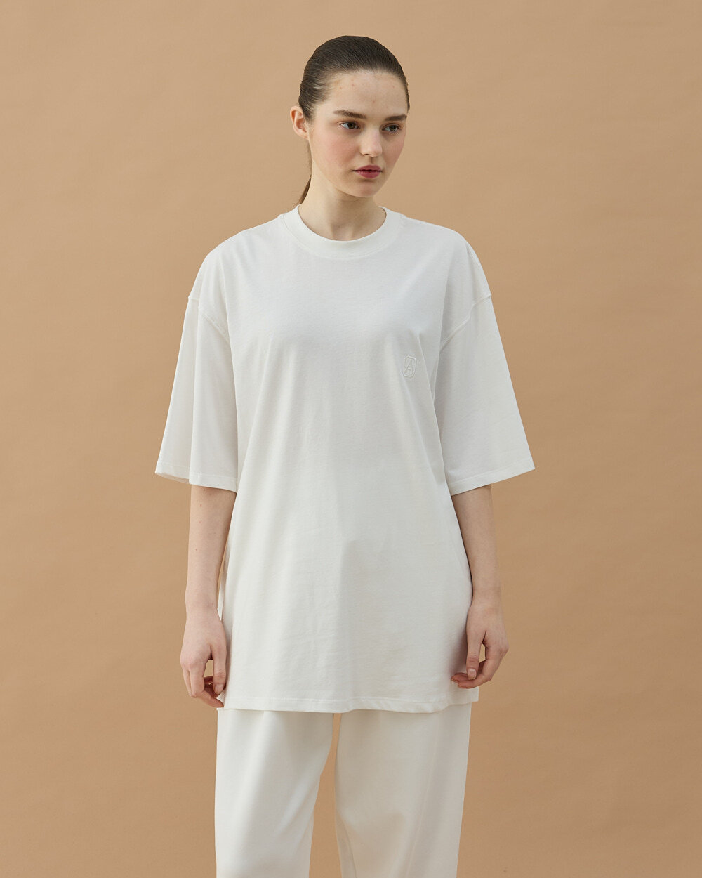 Süprem Smart Tshirt Ekru - Aybikestil