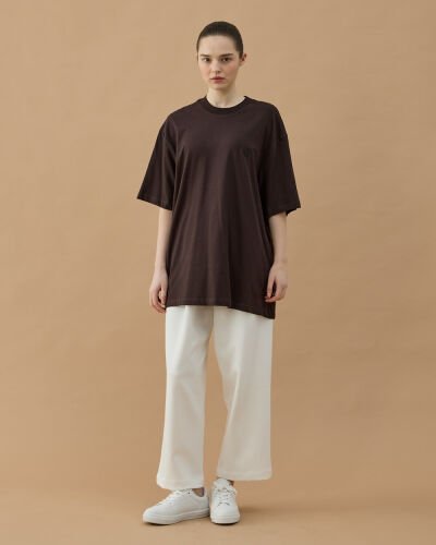 Süprem Smart Tshirt Kahve - Aybikestil (1)