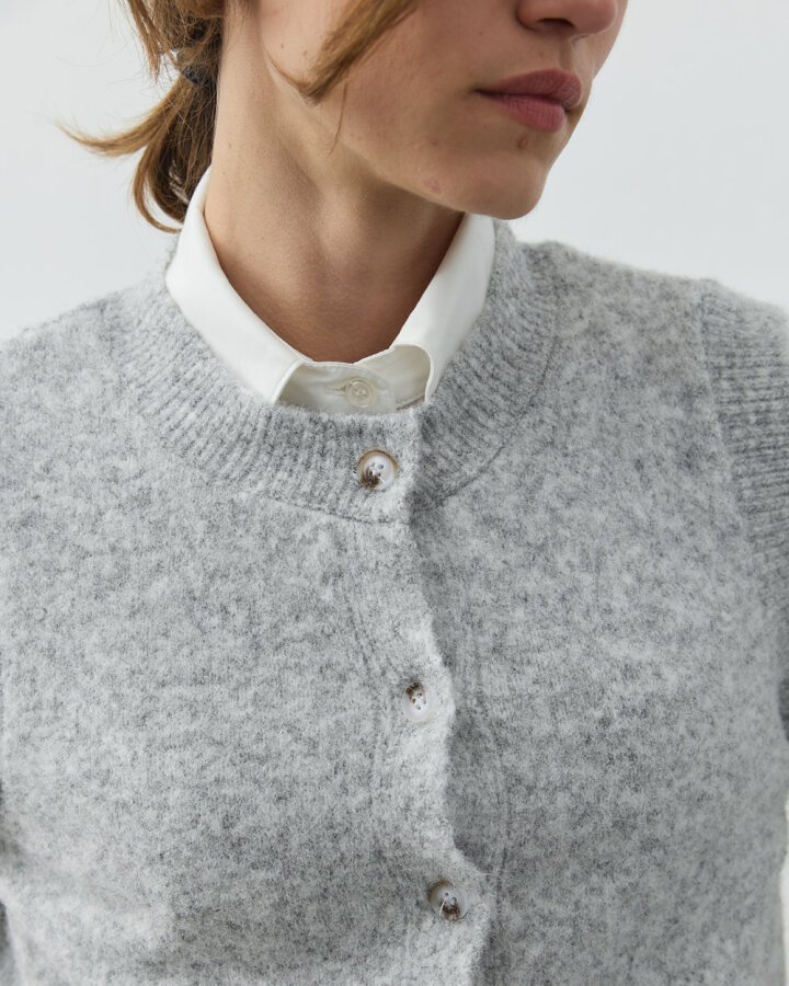 Triko Yelek Gri - Aybikestil (1)