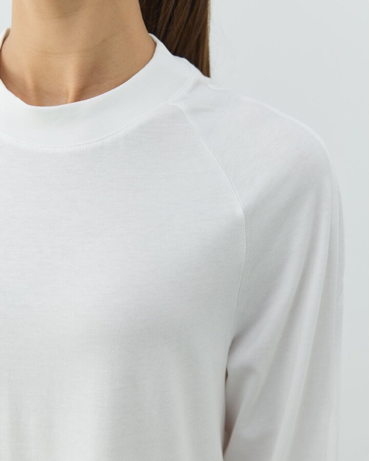 Uzun Kollu Elbise Astarı Beyaz - Aybikestil (1)