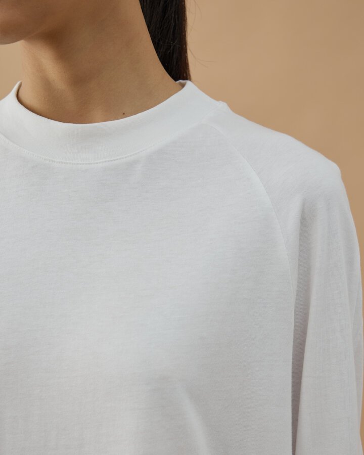 Uzun Kollu Elbise Astarı Beyaz - Aybikestil (1)