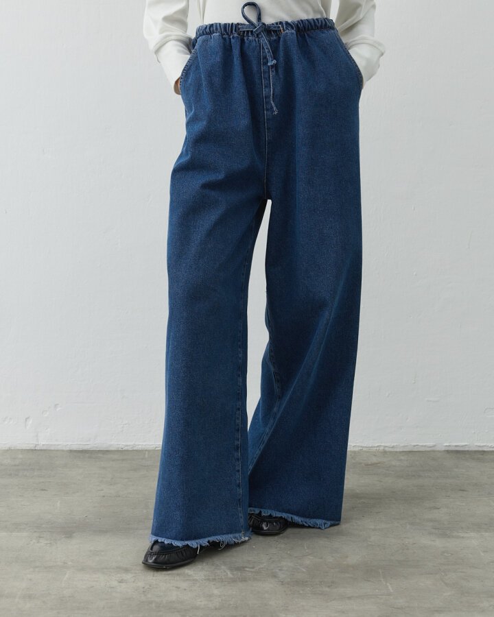 Wide Leg Jean Mavi