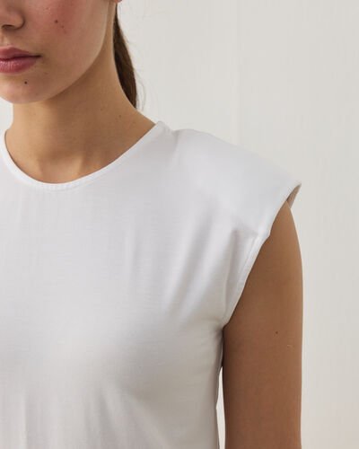 Vatkalı Kolsuz Body Ekru - Aybikestil (1)