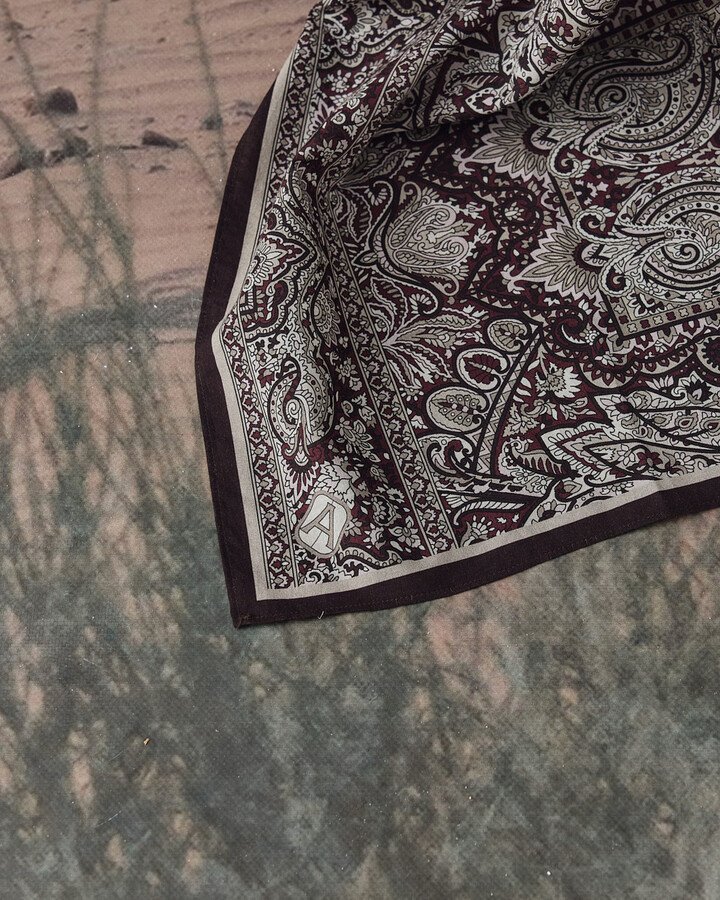 Viskon Şal Vintage Ethnic