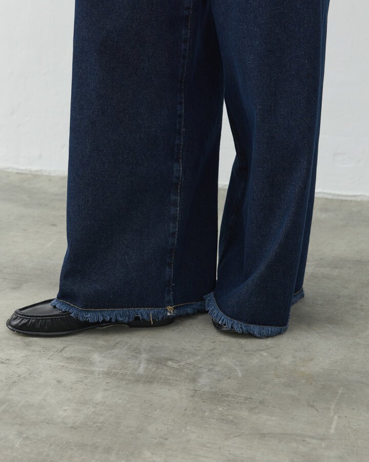 Wide Leg Jean Lacivert - Aybikestil (1)