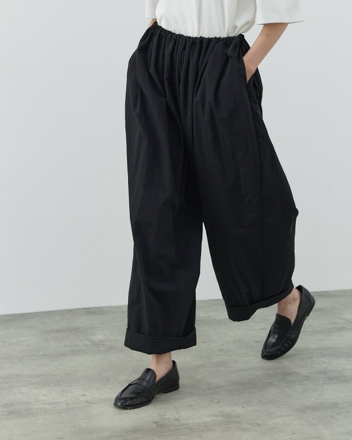 Crash Yandan Ayarlanan Pantolon Siyah - Aybikestil (1)