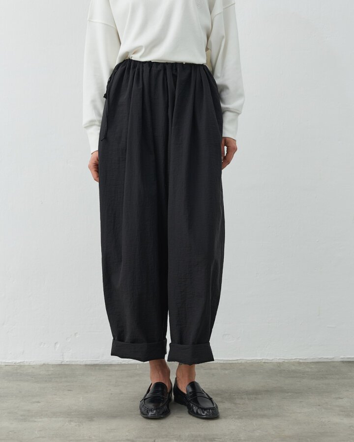 Crash Yandan Ayarlanan Pantolon Siyah - Aybikestil