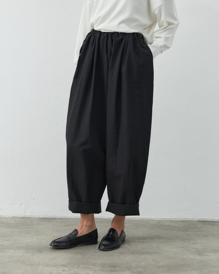 Crash Yandan Ayarlanan Pantolon Siyah - Aybikestil (1)